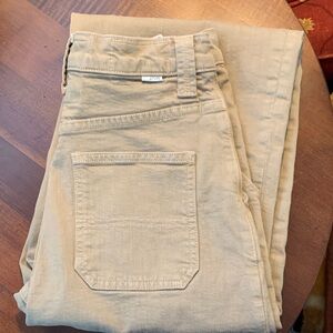 MOTHER High Rise Jeans in Tan